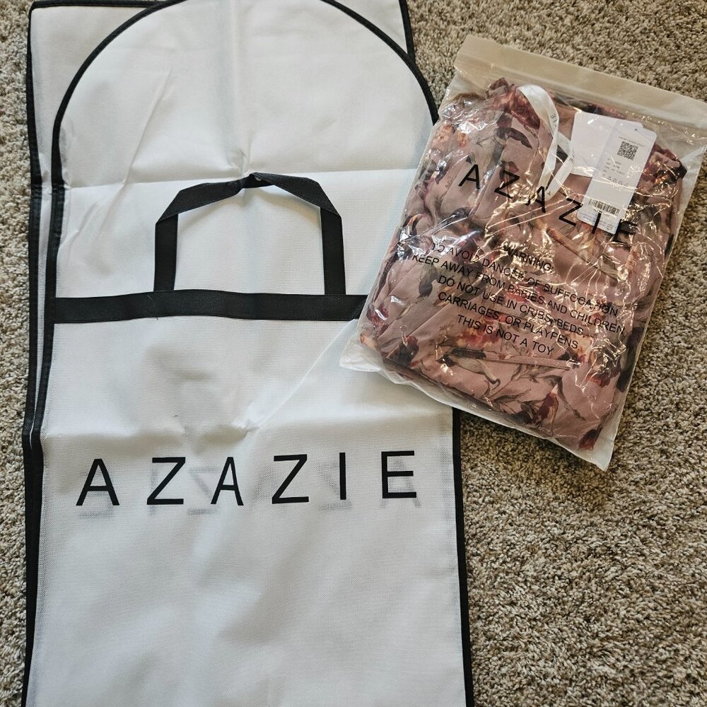 Azazie Atelier Aurra Mauve Multi Maxi Dress - Picture 3 of 3